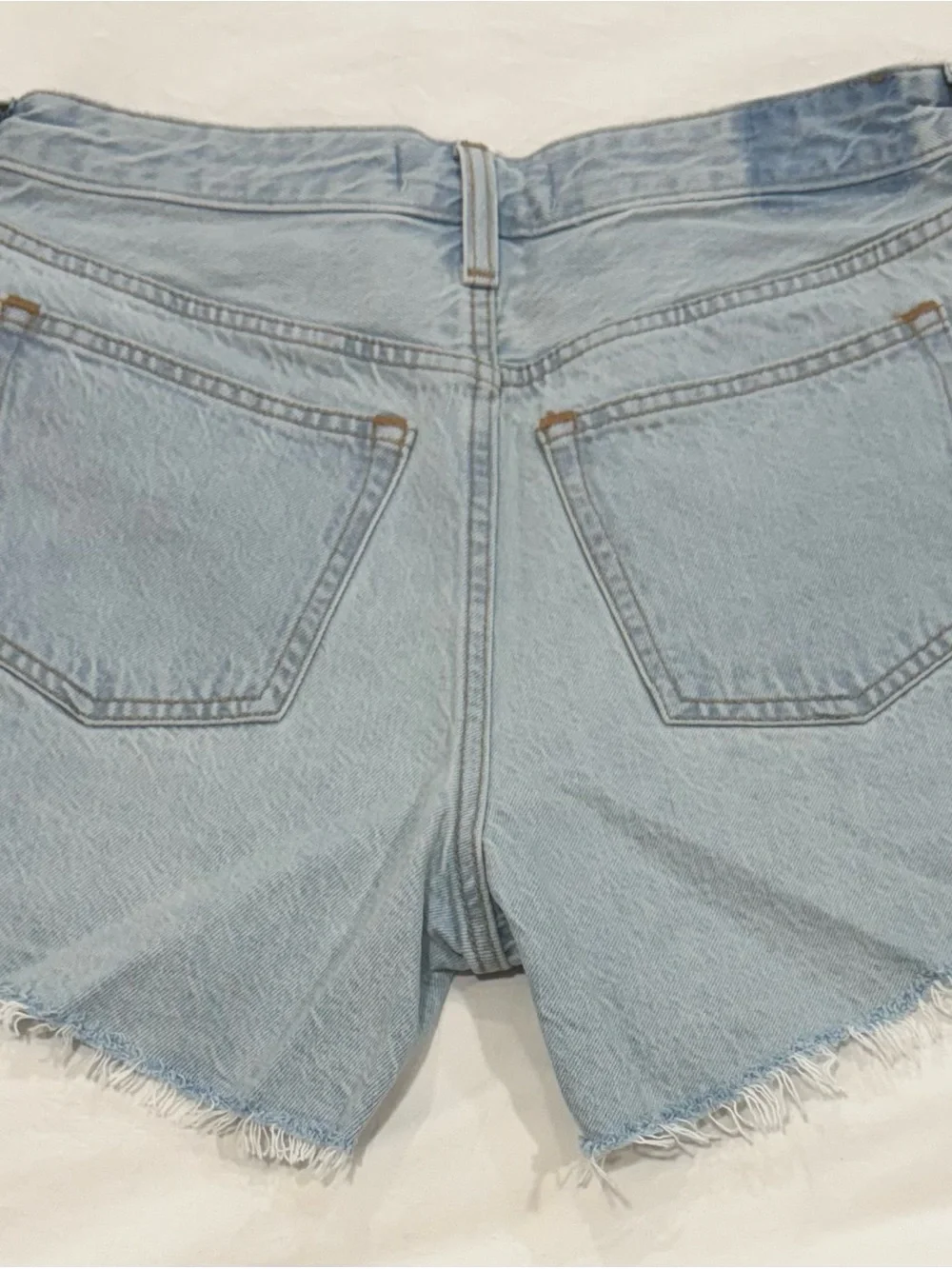 Abercrombie & Fitch Curve Love Low Rise Baggy Shorts